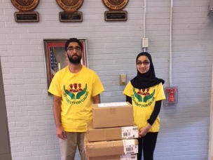 Student for the Cause, ZeeShawn and Hannai Wani, Youth Volunteer of the Year